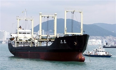 N.Korean ship sails in South waters