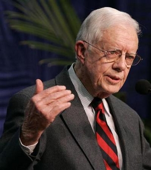 Bush White House fires back at Jimmy Carter