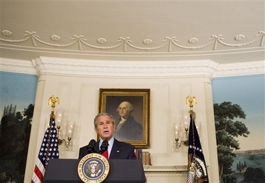 Bush imposes new sanctions on Sudan