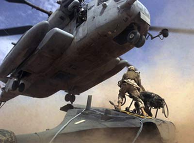 US marine in Iraq