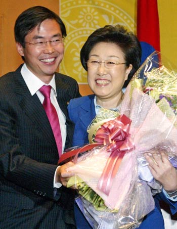 South Korea approves first woman PM