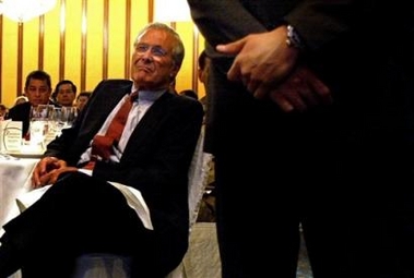Rumsfeld calls for more openness in Asia