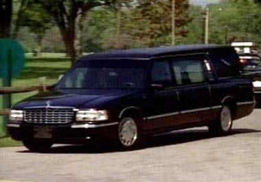 Hearse driver fined for speeding 