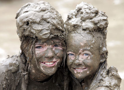 Children In Mud