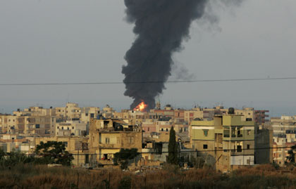 South Beirut struck by Israeli jets