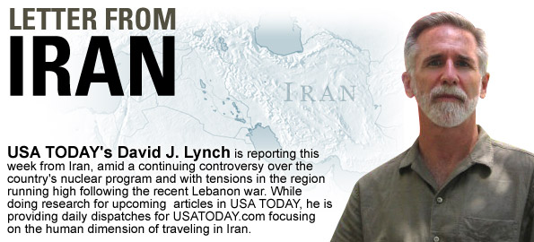 Daily letters from USA Today writer in Iran