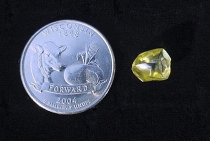 Man finds diamond in US park