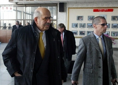ElBaradei unable to meet NKorea nuke envoy