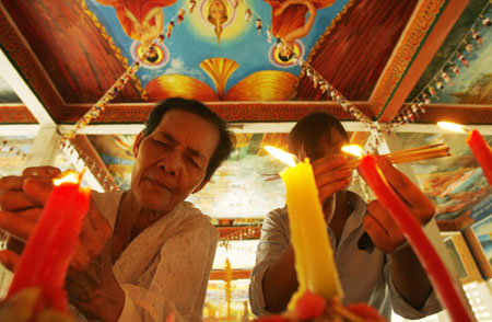 Khmer New Year celebrations