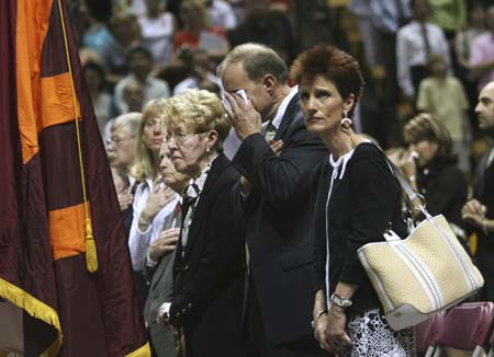 Va. Tech graduations honor slain victims