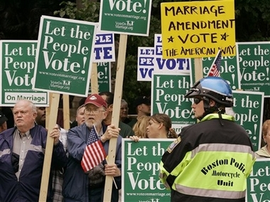 No gay marriage vote for Massachusetts 