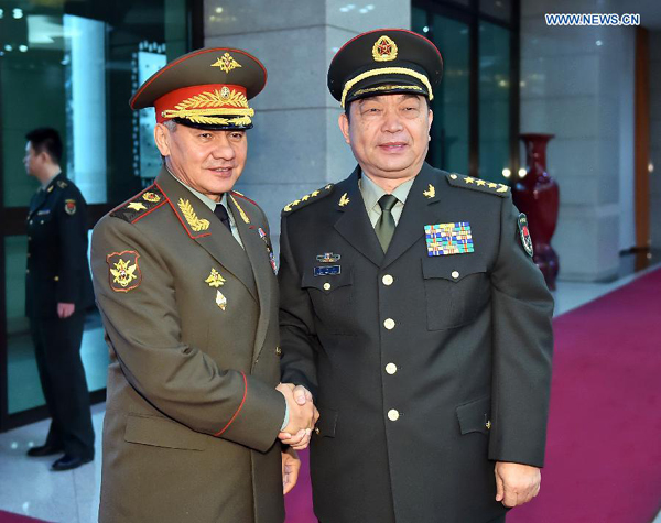 China, Russia pledge to strengthen military co-op