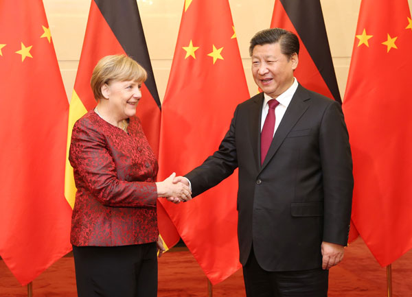 Economic cooperation tops agenda for Merkel's China visit
