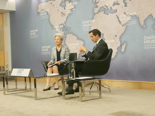 Full Text: Fu Ying's speech at Chatham House in London
