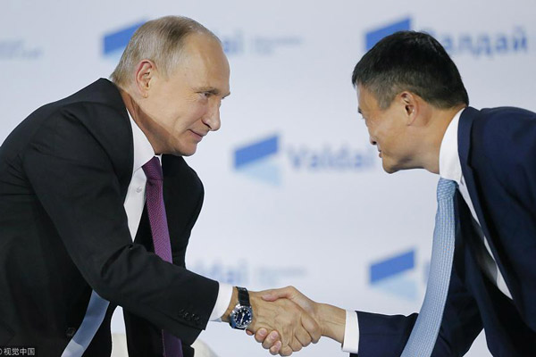 China-Russia economic ties enhanced by trade and big projects