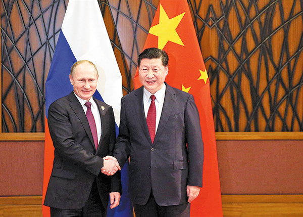 China, Russia extol close ties