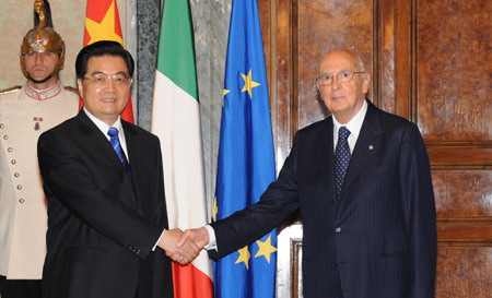 Chinese president's visit to Italy boosts relations: FM