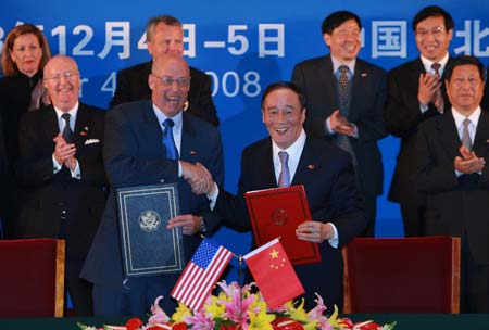 China, US agree to further energy, environment co-op