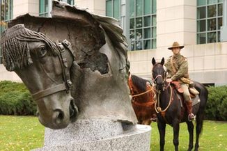 War Memorial in Australia honours animals great and small