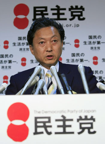 Japan opposition aims for govt by Sept. 20