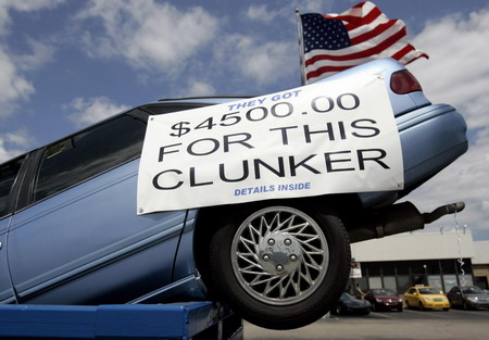 US to end 'clunkers' rebates on Aug. 24