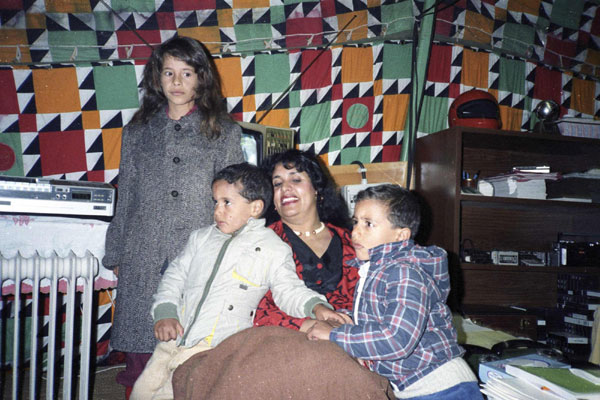 Gadhafi and his family