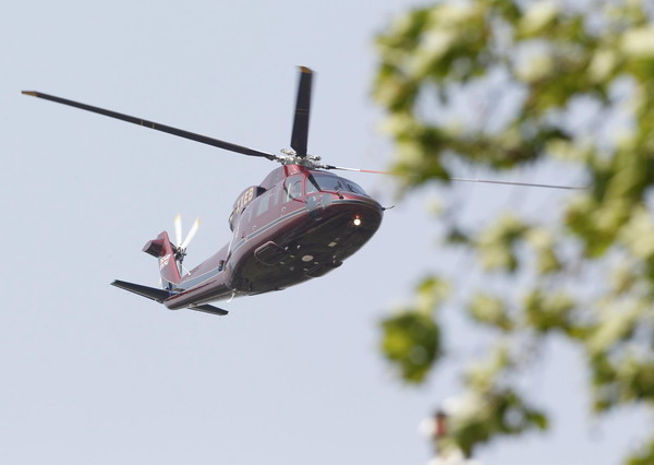 Prince William, Kate Middleton, leave palace