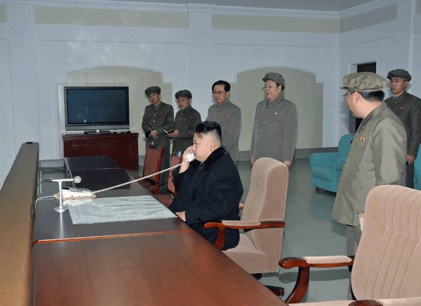 Kim Jong-un commands satellite launch