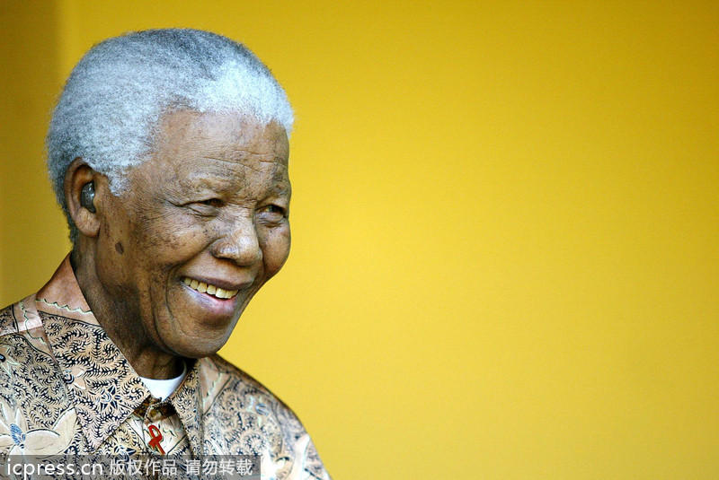 In memory of Nelson Mandela