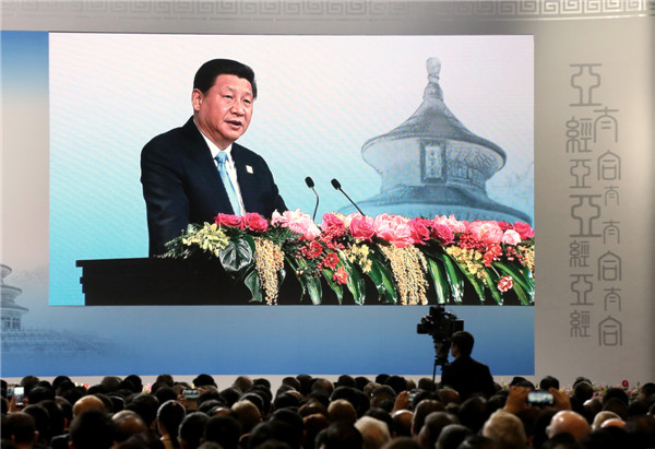 President Xi proposes Asia-Pacific dream