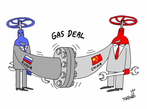 Cartoon: Gas deal