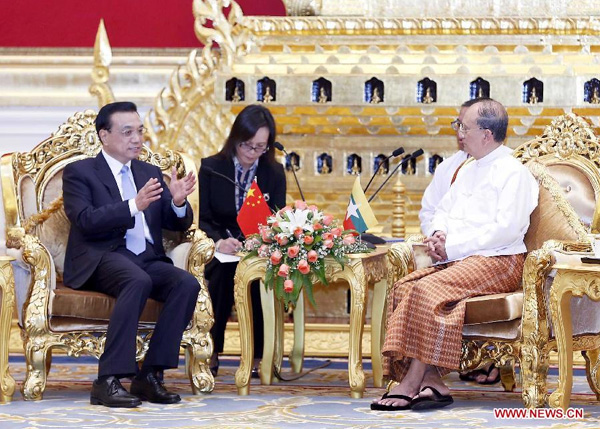 China, Myanmar pledge to boost friendship