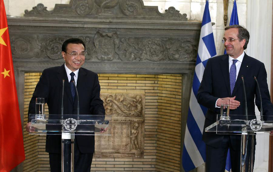 China, Greek PMs anticipate further win-win co-op