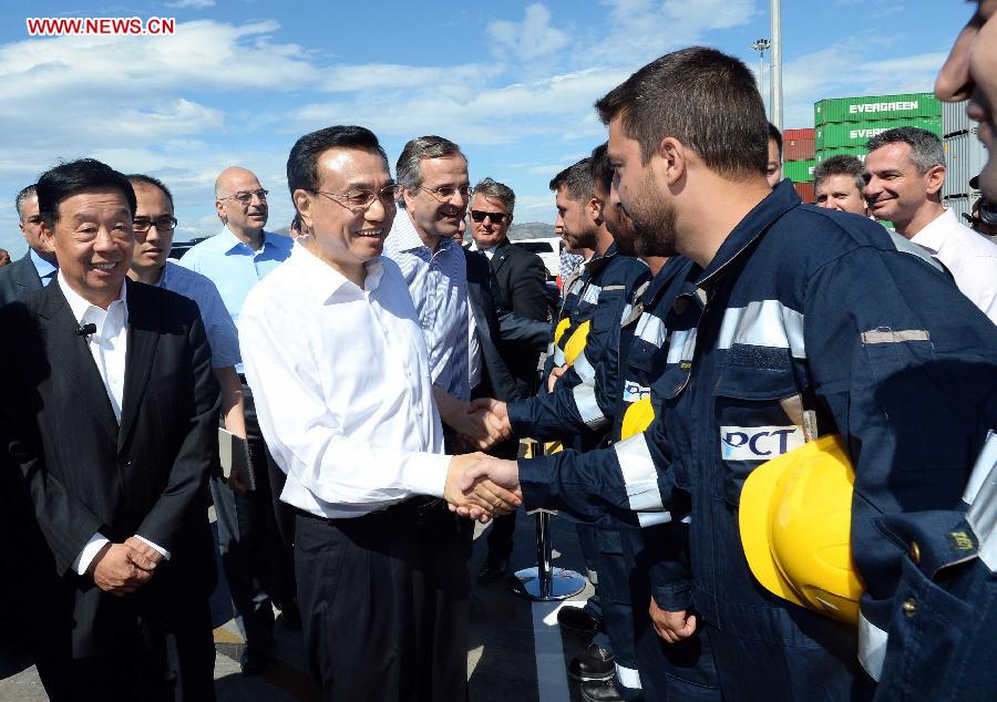 Premier Li hails China-Greece cooperation on PCT project