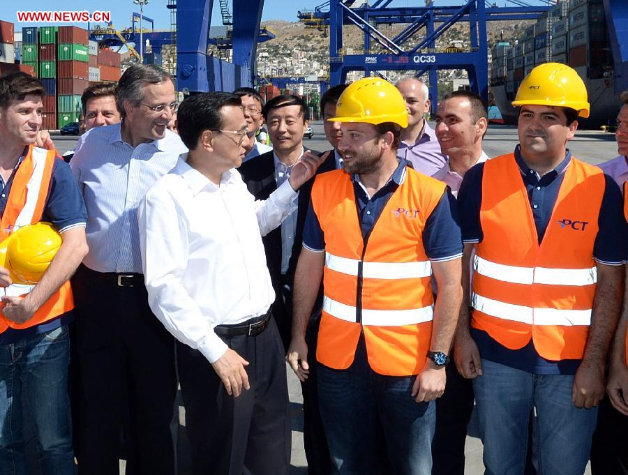 Premier Li hails China-Greece cooperation on PCT project