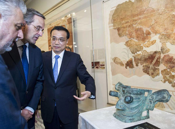 Li makes cultural visits in Greece