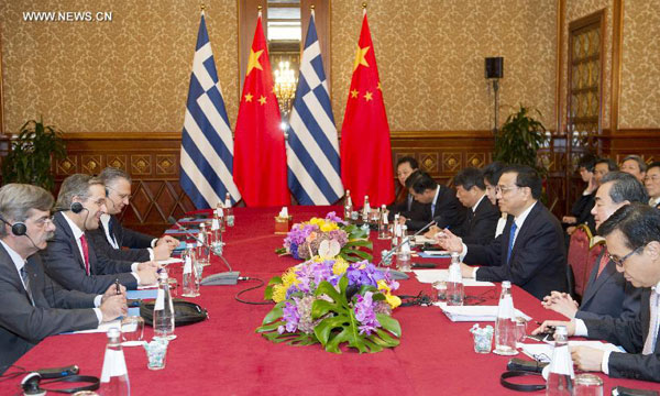 China, Greece vow to enhance cooperation