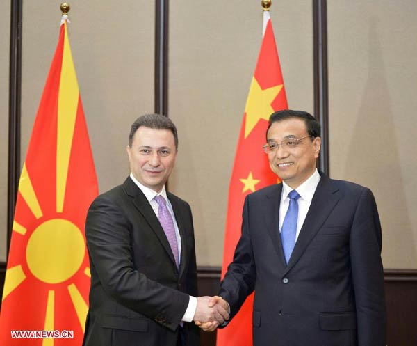 Premier Li meets with CEE leaders in Belgrade