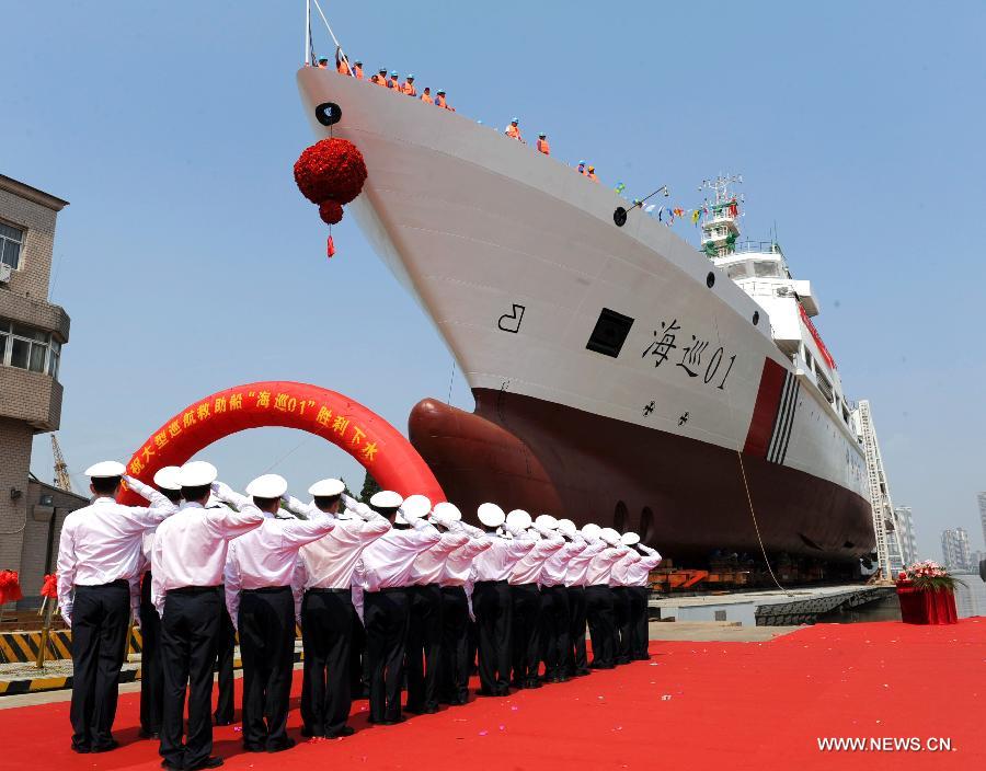 Patrol vessel 'Haixun 01' launched in C China