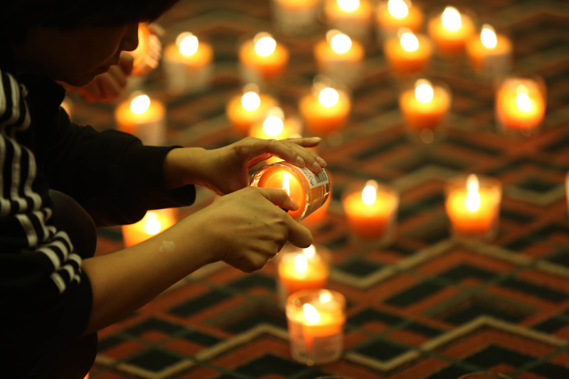 Vigil marks one month since MH370 vanished