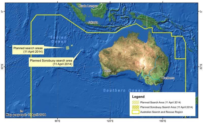 Australian PM confident signals are from missing plane