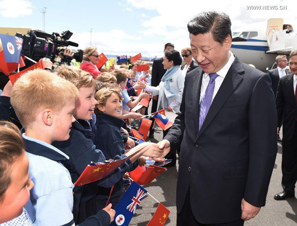 Xi visits family of old friend in Australia, fulfilling commitment