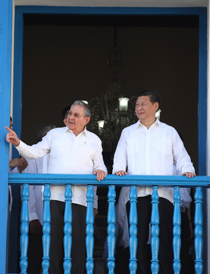 Chinese president visits Cuba's Heroic City