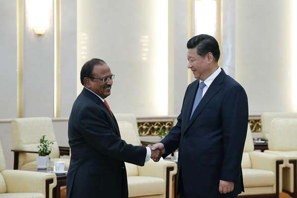 President Xi meets Indian PM's envoy