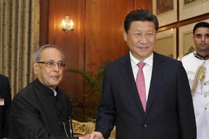 Xi meets Indian parliament speaker