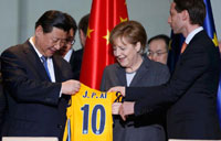 President Xi pledges to bolster ties with Belgium, EU