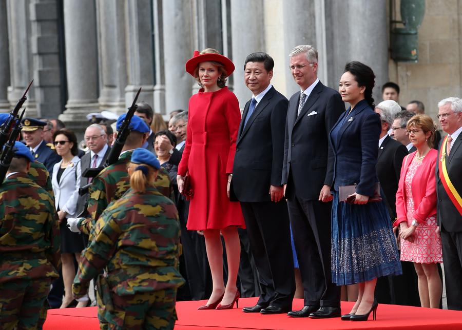 Xi bids farewell to Belgium, wraps up trip to Europe