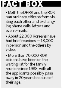 Separated Koreans bid farewell