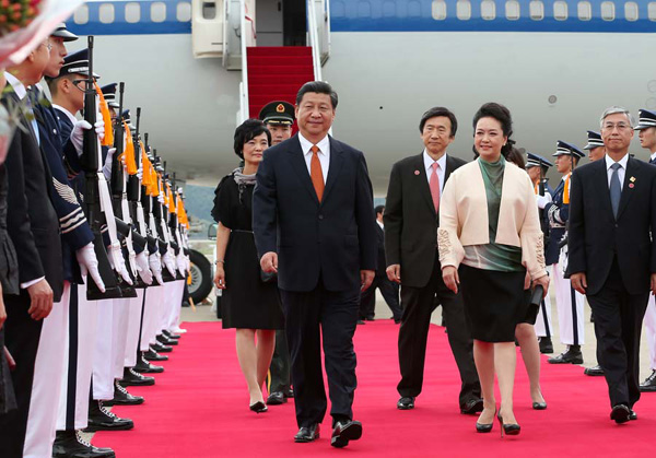Chinese president's South Korea trip expected to advance FTA talks