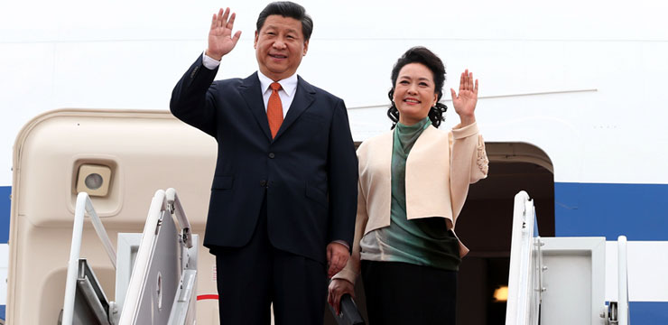 Chinese president arrives for state visit to South Korea